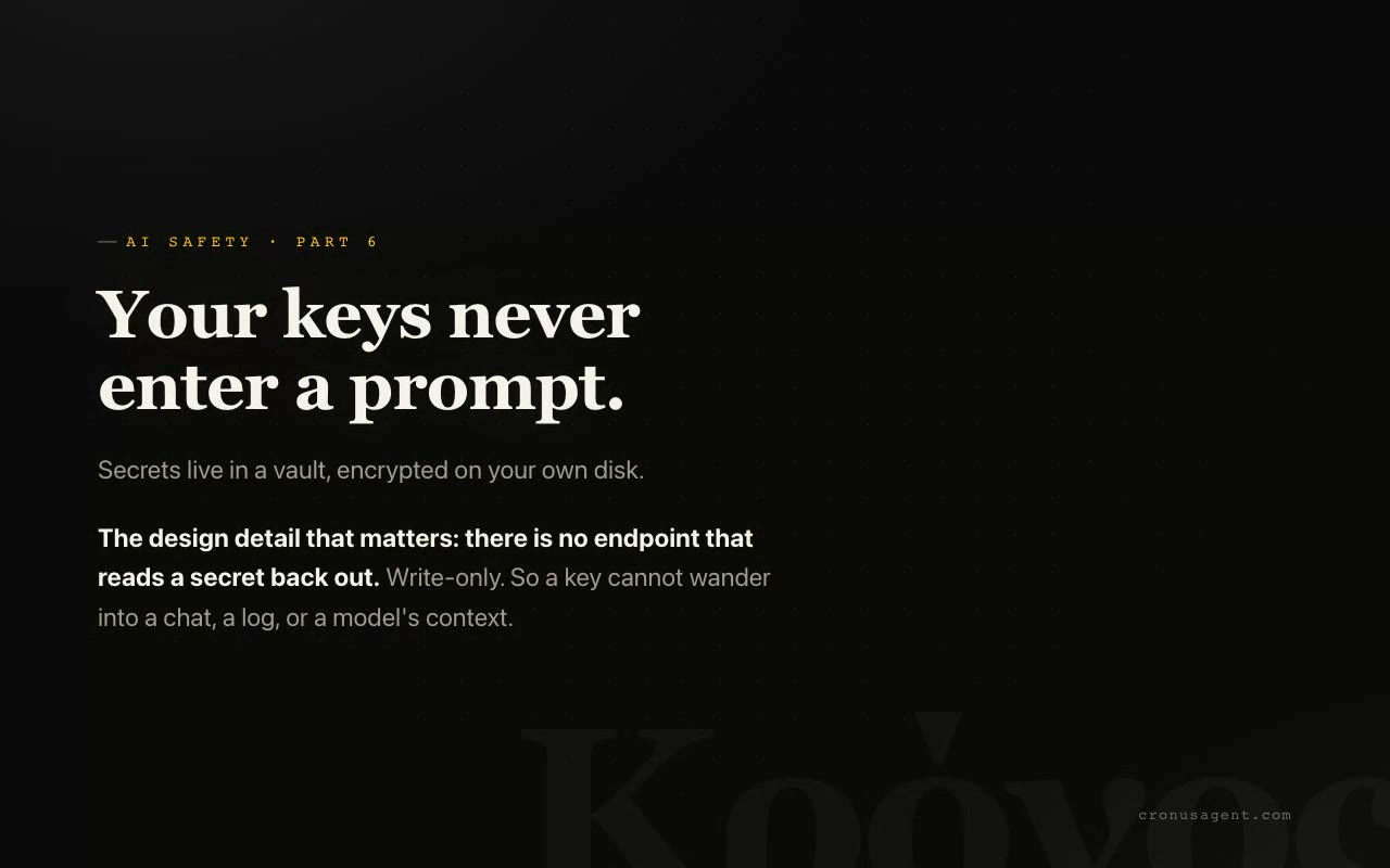 Keys and data - animated video